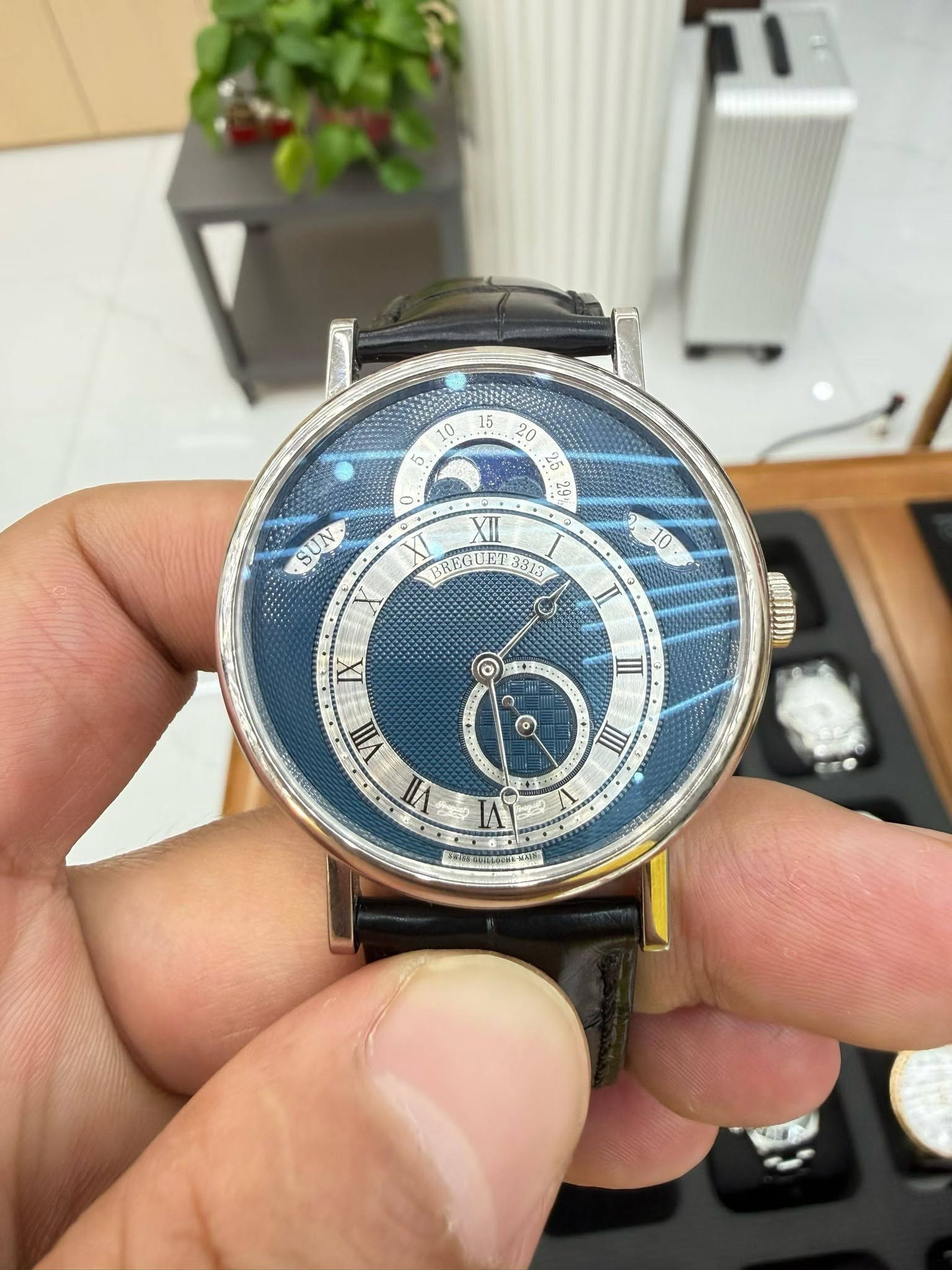 May be an image of digital watch and text