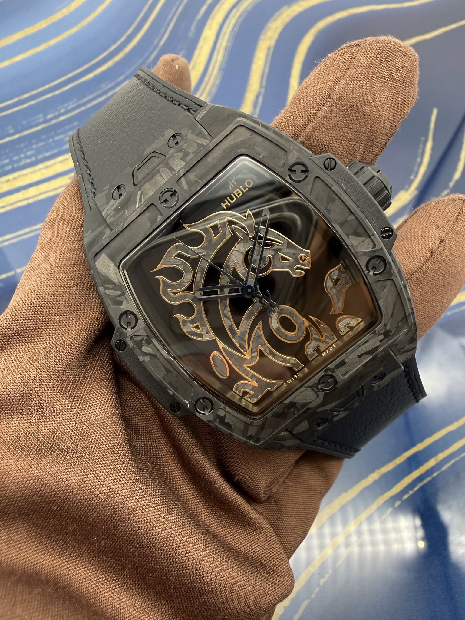 May be an image of digital watch and text