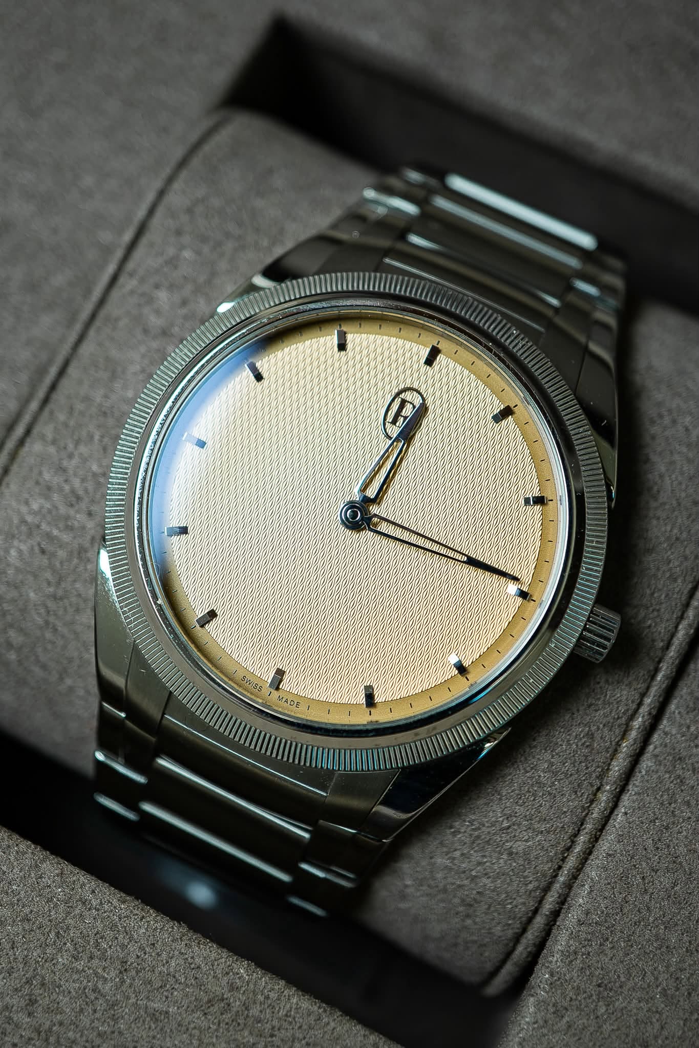 May be an image of wrist watch
