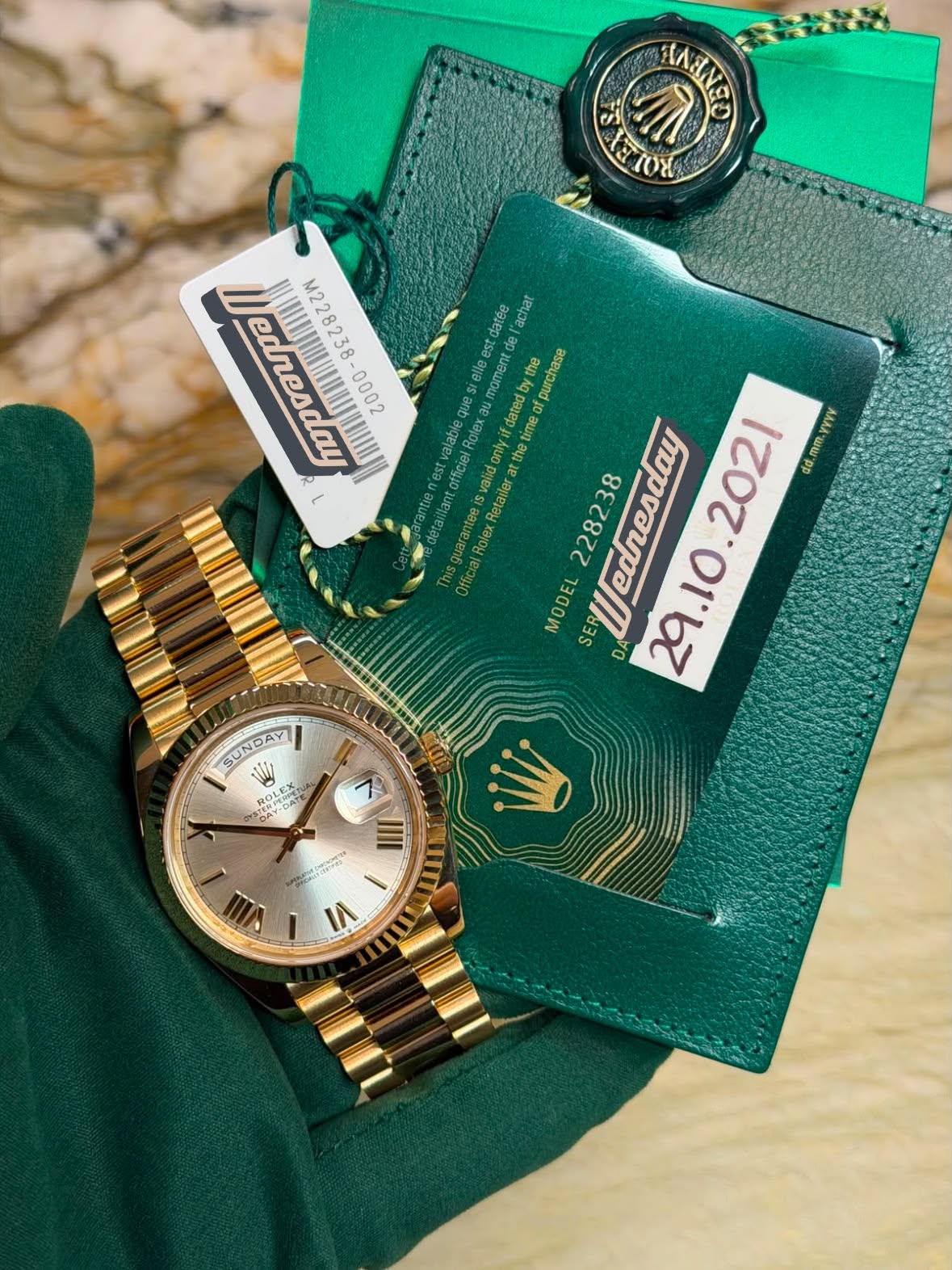 May be an image of wrist watch and text