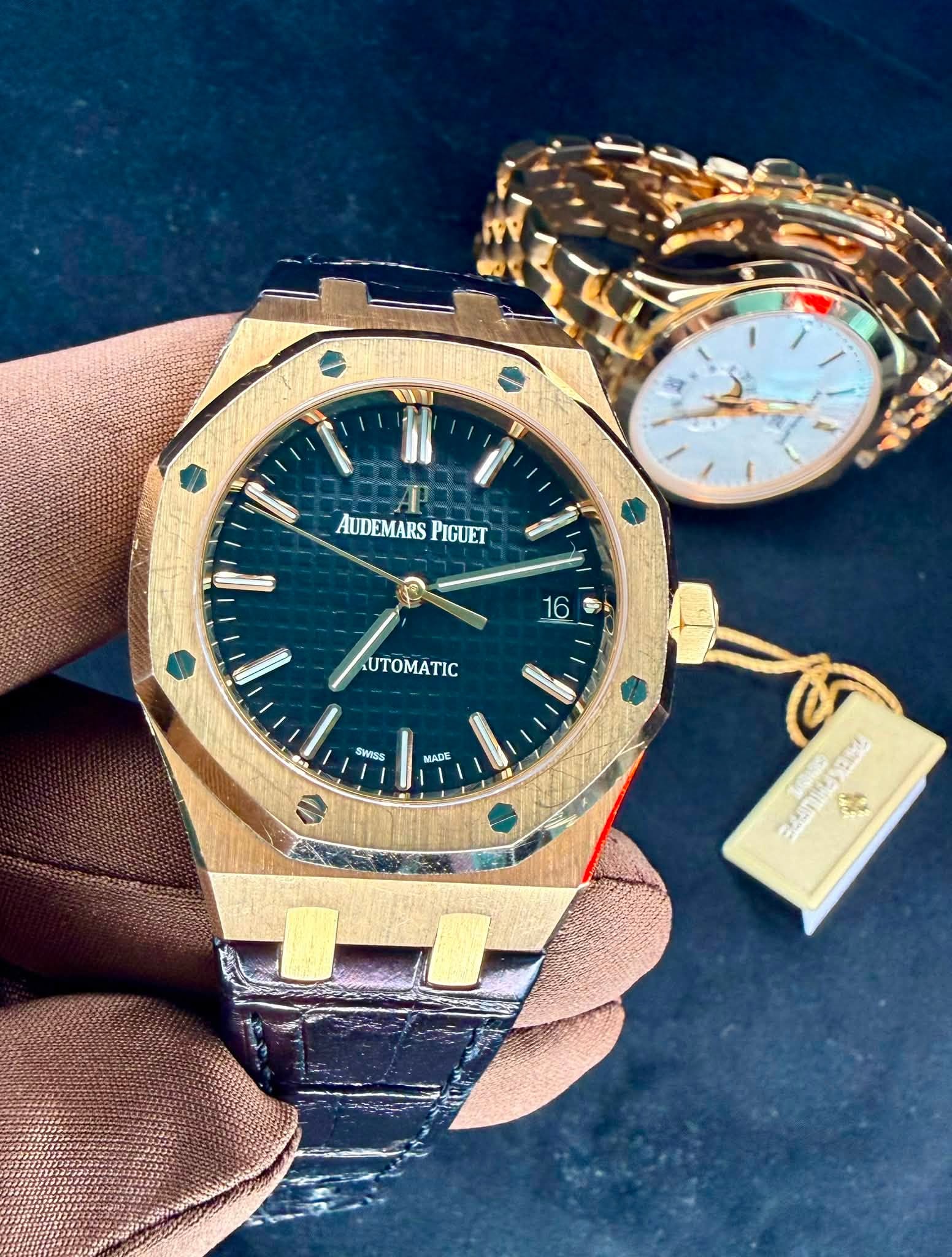 May be an image of wrist watch and text