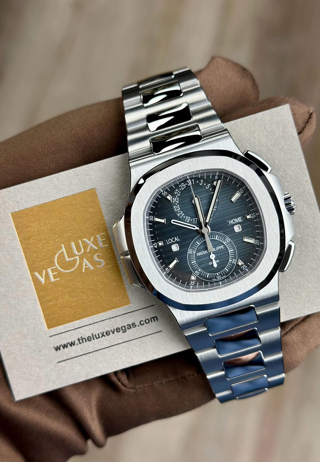 May be an image of wrist watch and text that says 'UN 5 ن * 5 1.29 A 10 ಜ •19 50 50 自动 HOME 미 LOCAL اة RE り PATEK MLIPPE M Er W م 民 35 35 wia ν