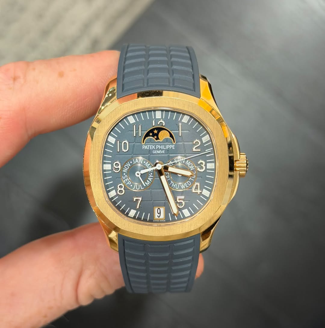 May be an image of wrist watch and text that says '|| 10 JA I PATEK PATEKPHILIPPE PHILIPPE PPE GENCYE GENEVE 2 MON က O mi ထ ១០ 7 MA ぐ 5 9'