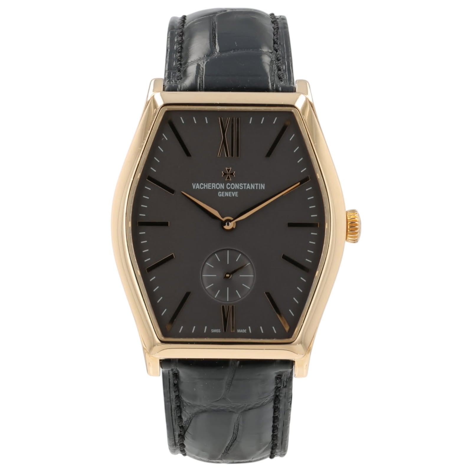 May be an image of wrist watch and text that says 'VACHERON VACHERON.CONSTANTIN CONSTANTIN GENEVE'