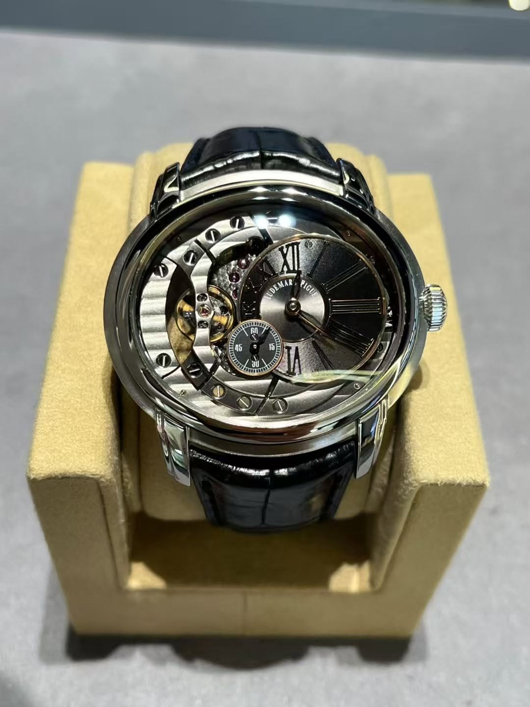 May be an image of wrist watch and text