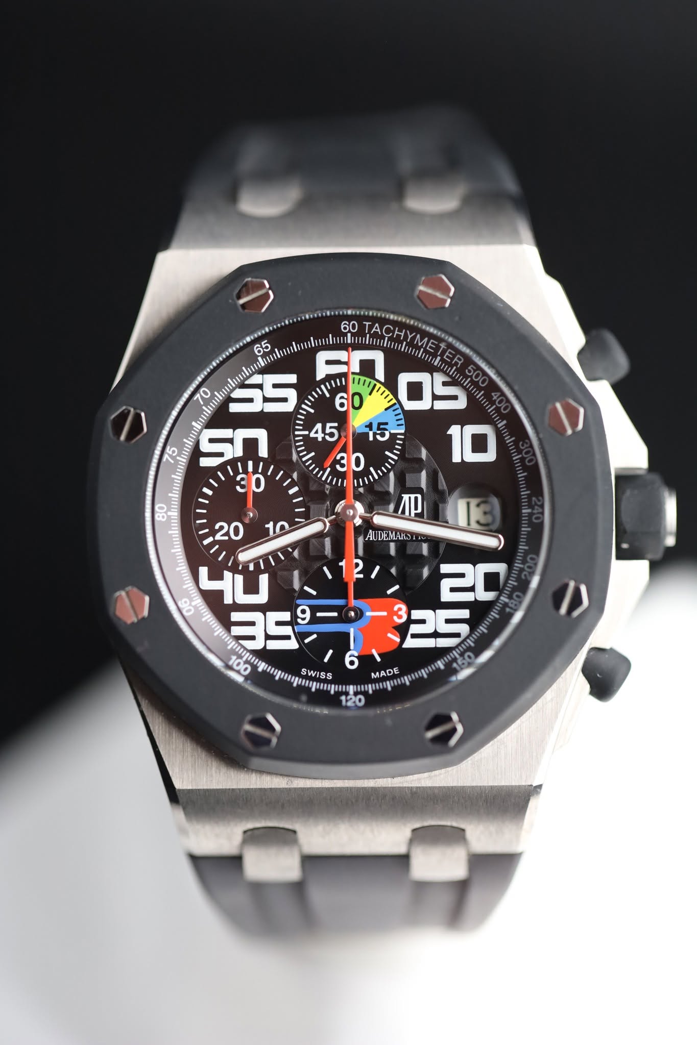 May be an image of digital watch and text