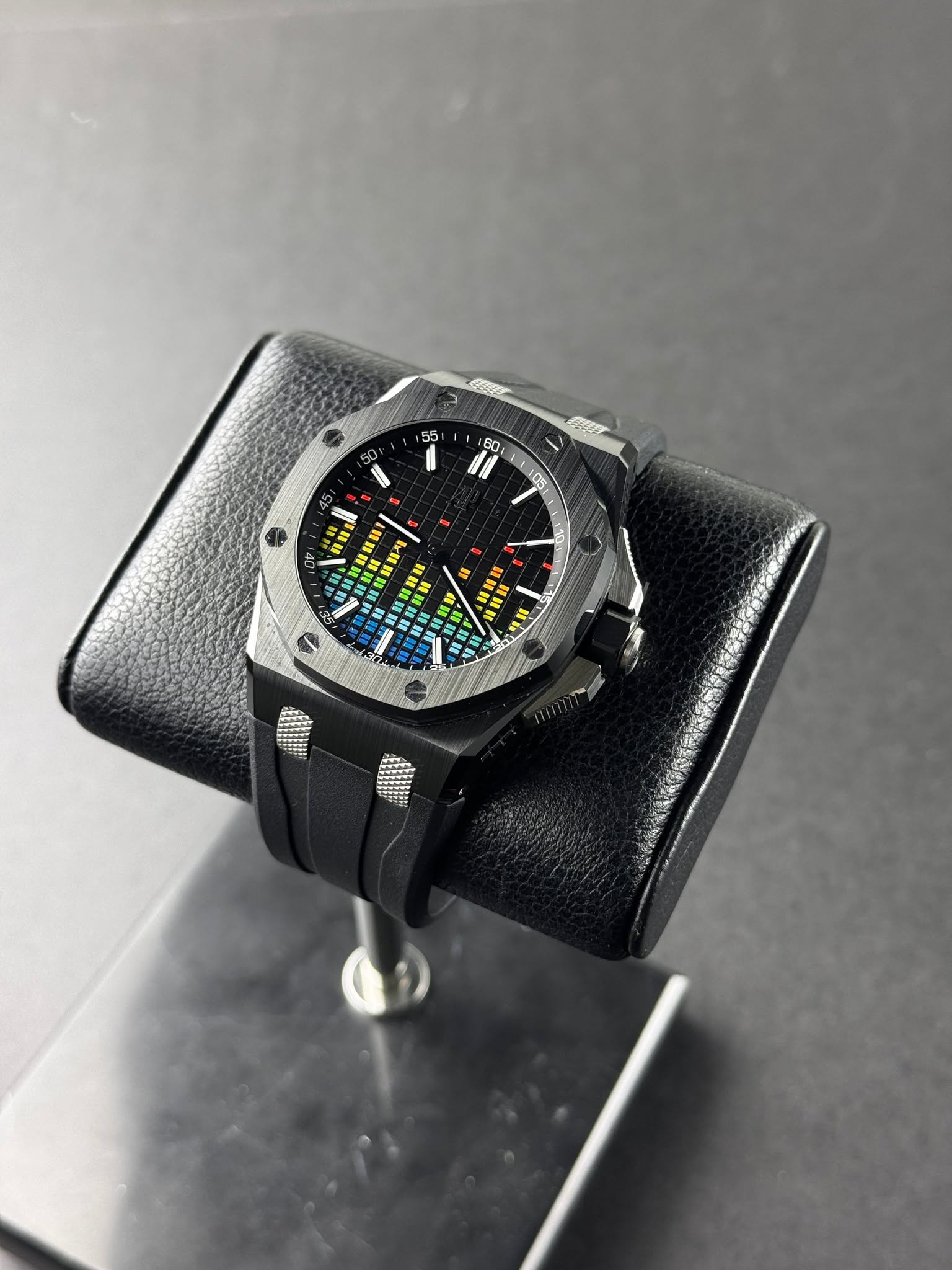 May be an image of digital watch and text
