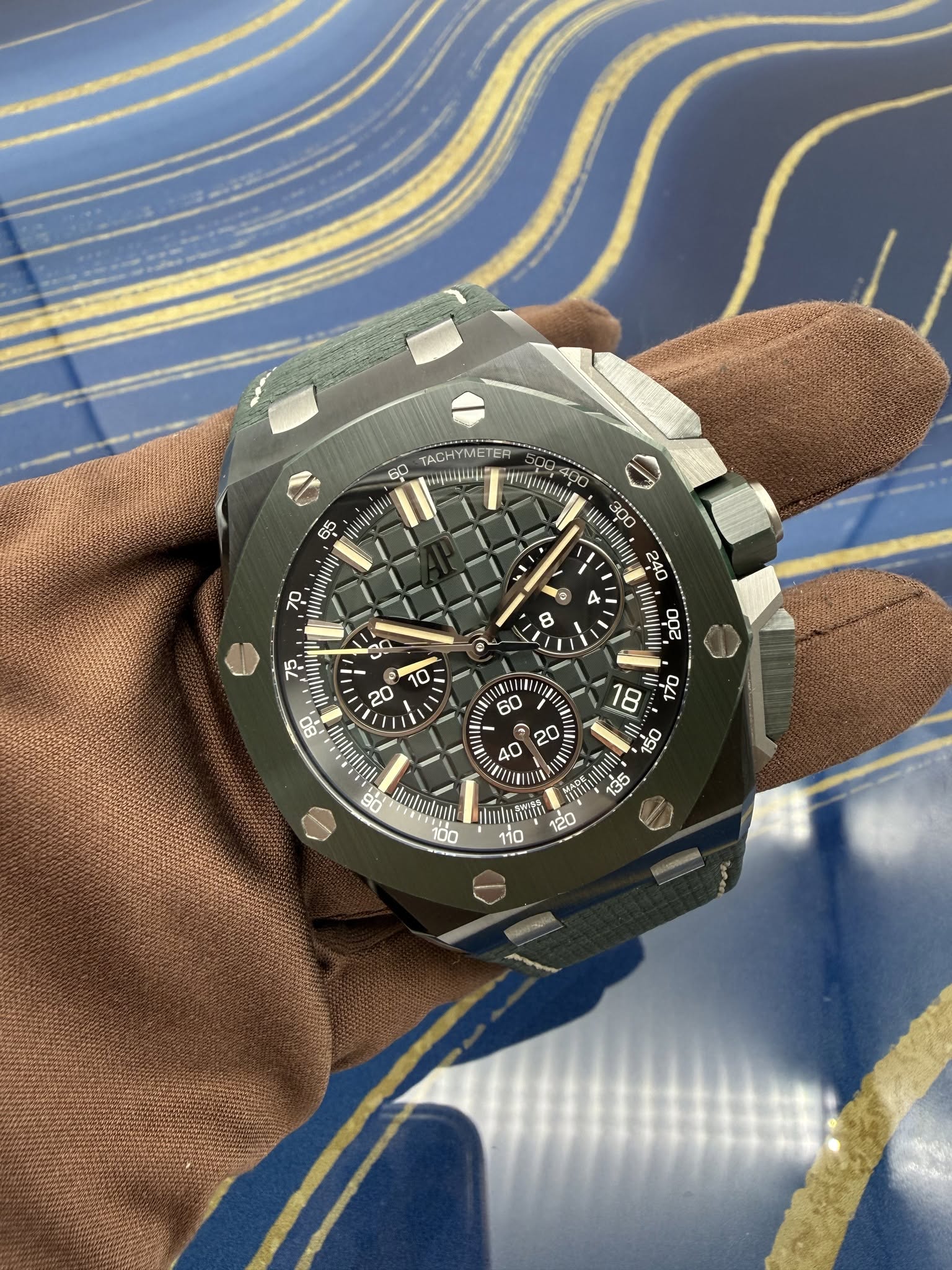 May be an image of wrist watch and text