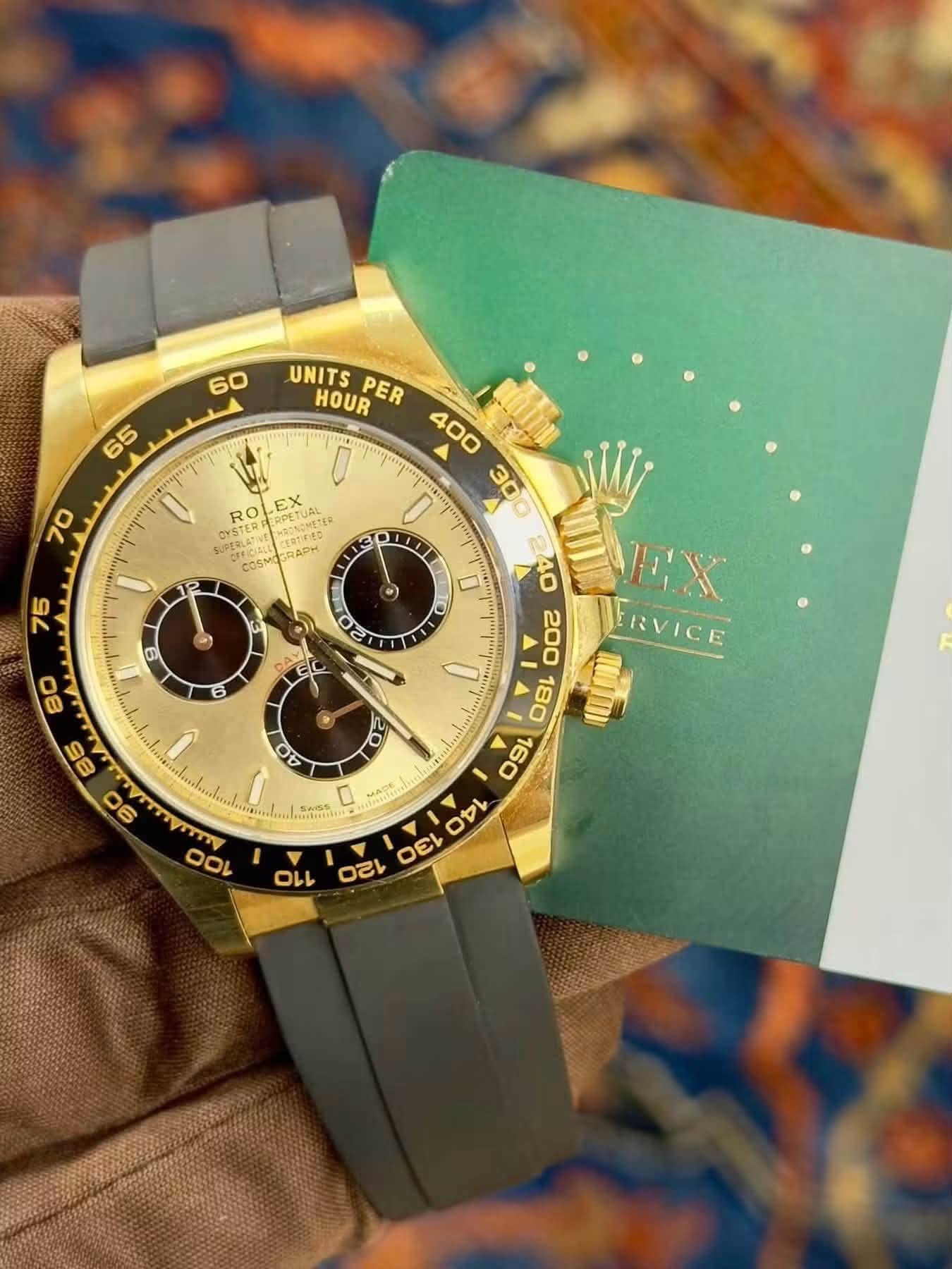 May be an image of wrist watch and text that says '60 65 UNITS HOUR UNITSPER PER RO EX OYSTERY OYSTERA COSM COSMOGRADH GRADH に 0 ㅣ 75 0) D G 9 N EC 6 EX RVICE 80 85 90 A 20 ۲…