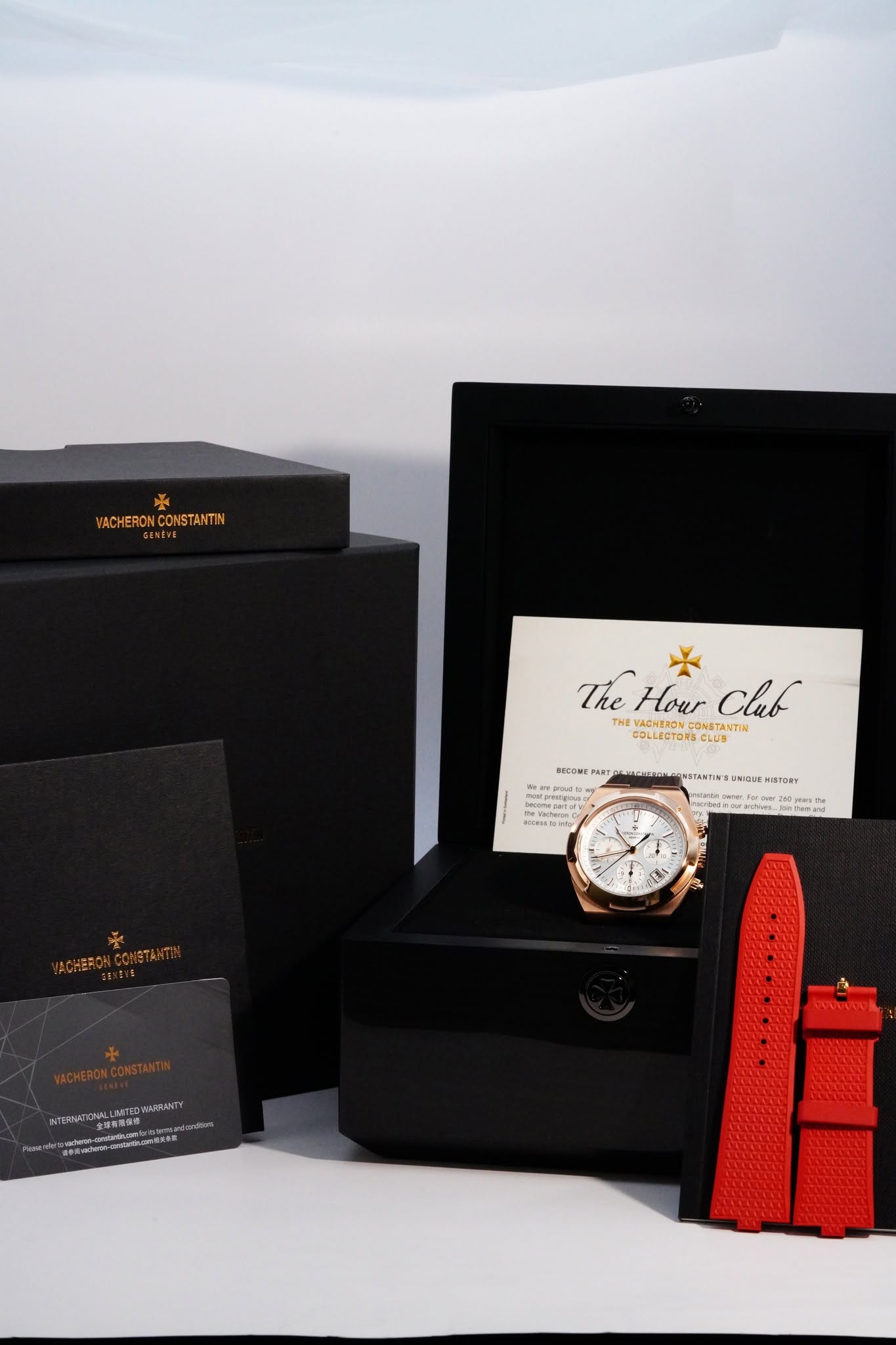 May be an image of leather, wrist watch and text