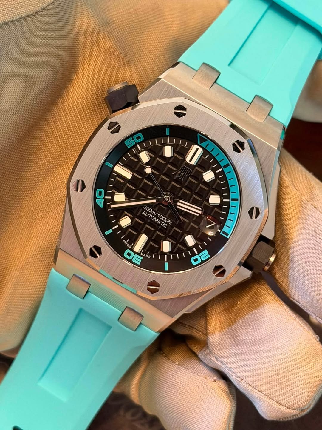May be an image of wrist watch and text