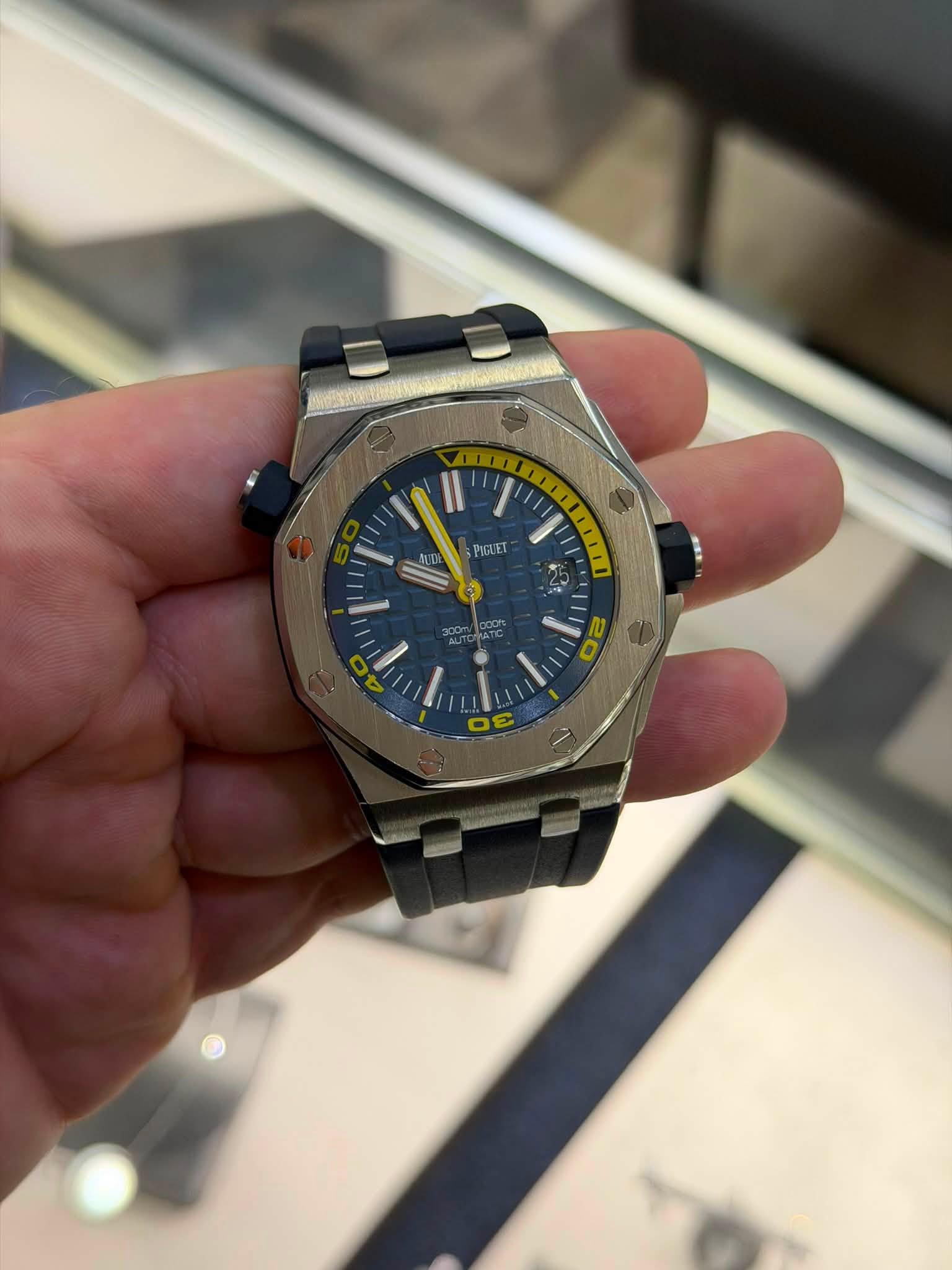 May be an image of wrist watch and text
