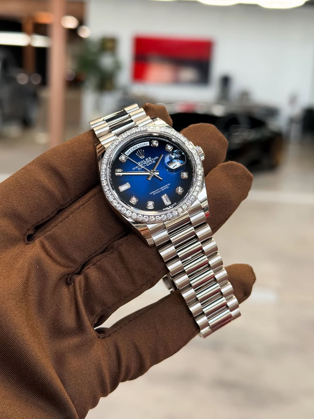 May be an image of wrist watch and text
