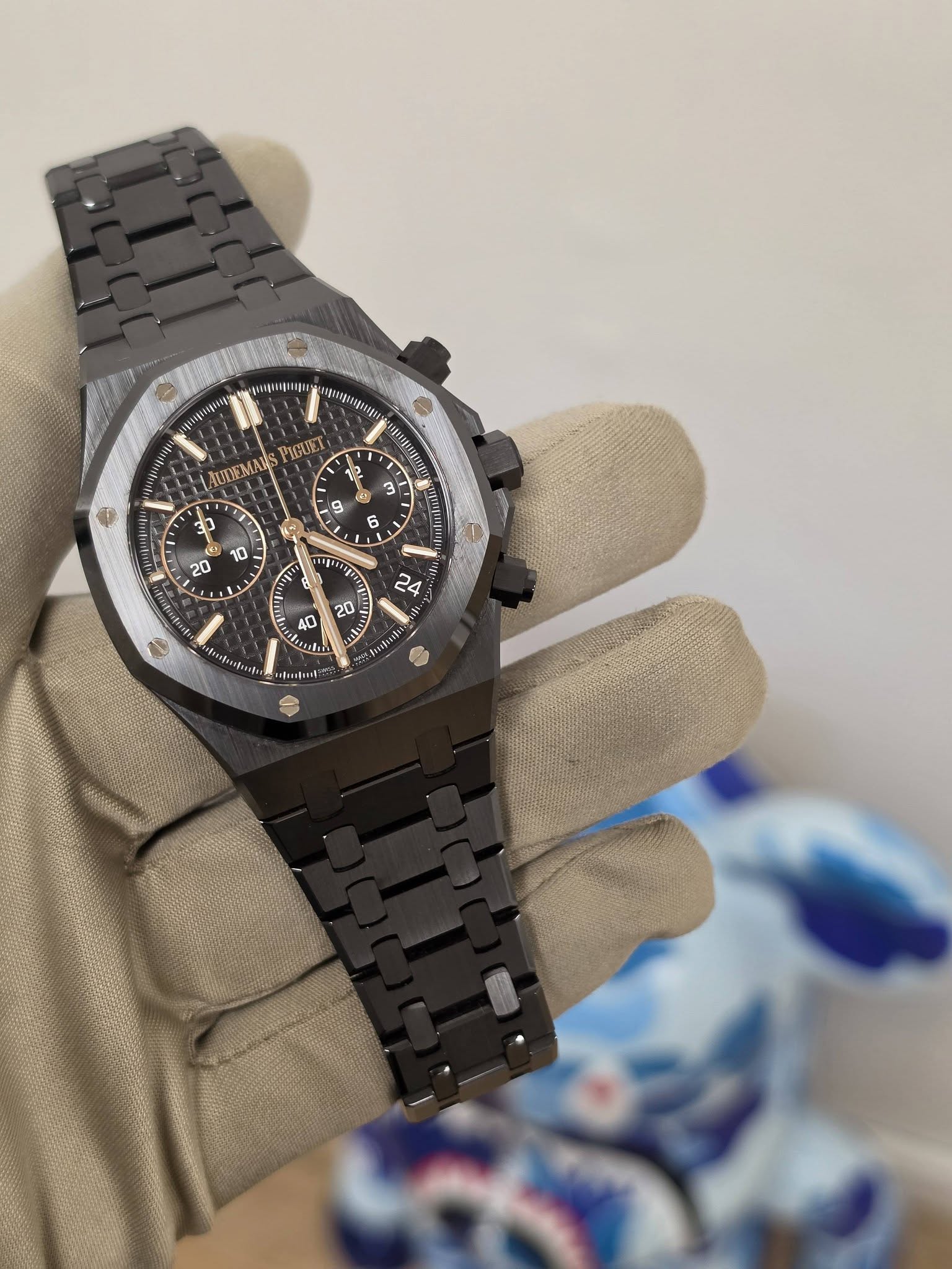 May be an image of wrist watch and text