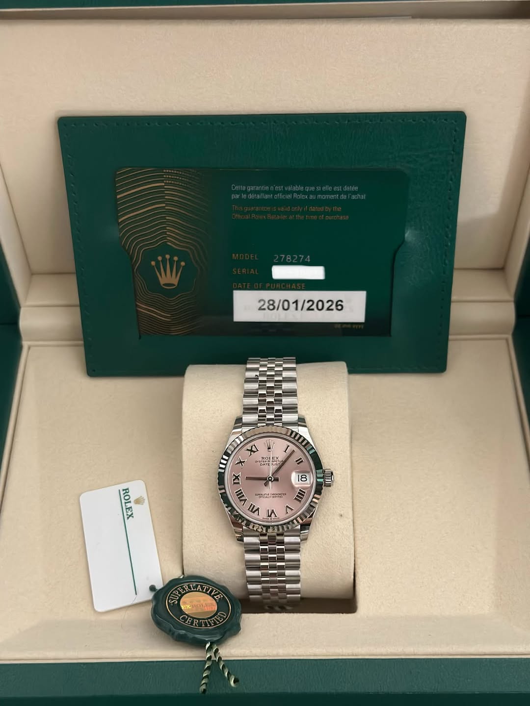 May be an image of wrist watch and text that says '28/01/2026 חבבב بی 7 μaH 이명니X ン 7 ROLEX ጠ IX D 18 VIII ! ን S < 1 I JIII'