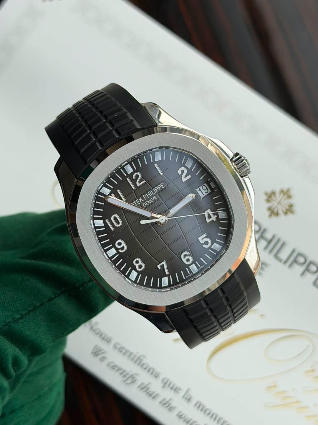 May be an image of wrist watch and text