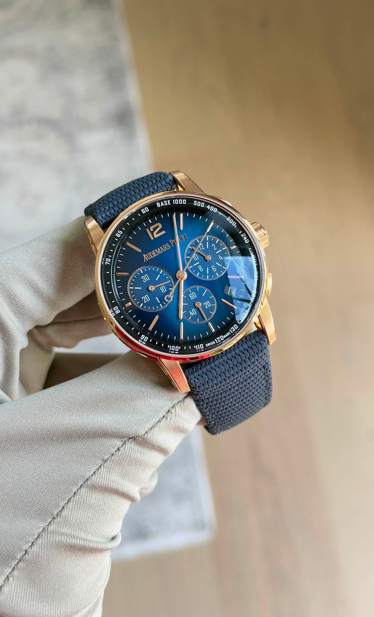 May be an image of wrist watch and text that says 'BASE AUDEMARS ب ي 4 b C 8 B 1 30 3 H0 0 U ពិ 20 60 80 NU 90 יספוי ေးဝိ #120ka130'