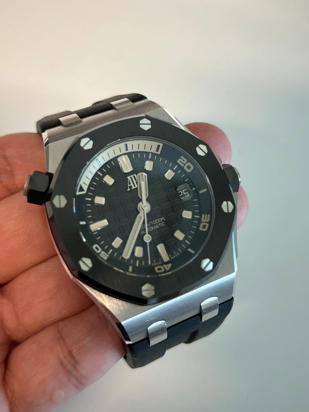 May be an image of digital watch and text