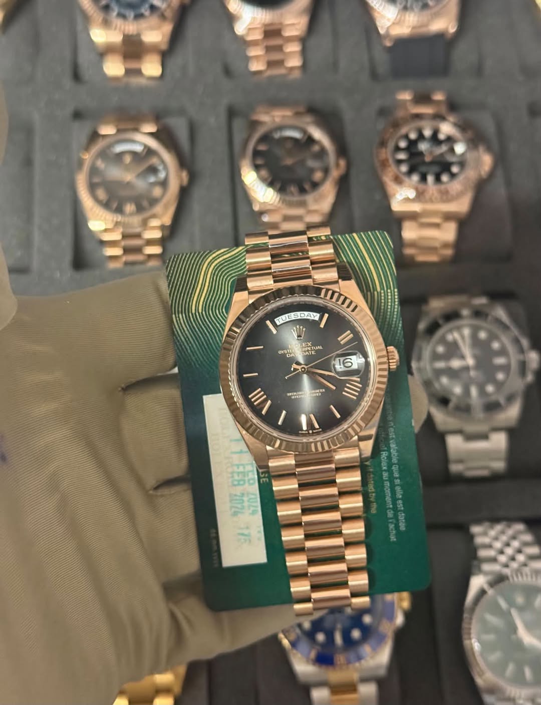 May be an image of wrist watch and text
