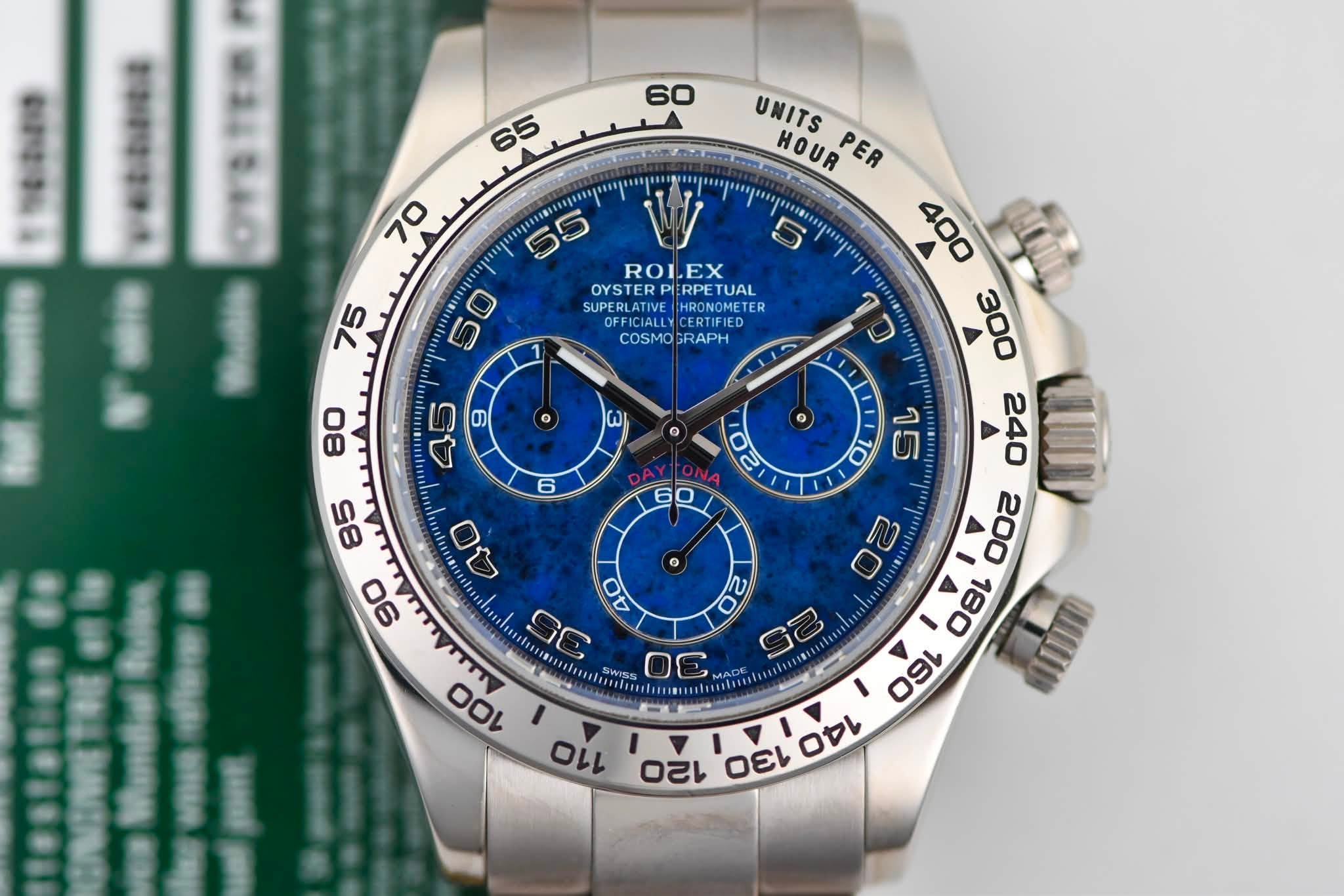 May be an image of wrist watch and text that says '60 65 70 W ROLEX TUAL SUPERLATIUE OFFICIALLY CERTIFIED COSMO COSMOSRAPH GRAPH o 80 45 9 ل٣ 6 20 60 o UNITS HOUR PER 400 อ 300…