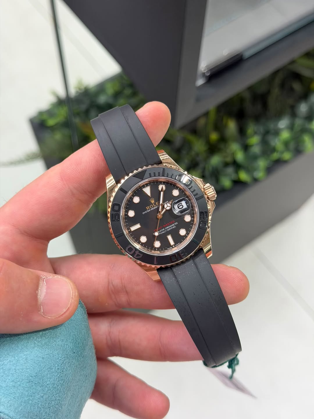 May be an image of wrist watch and text