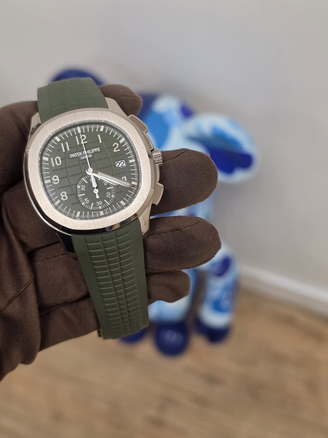 May be an image of wrist watch and text