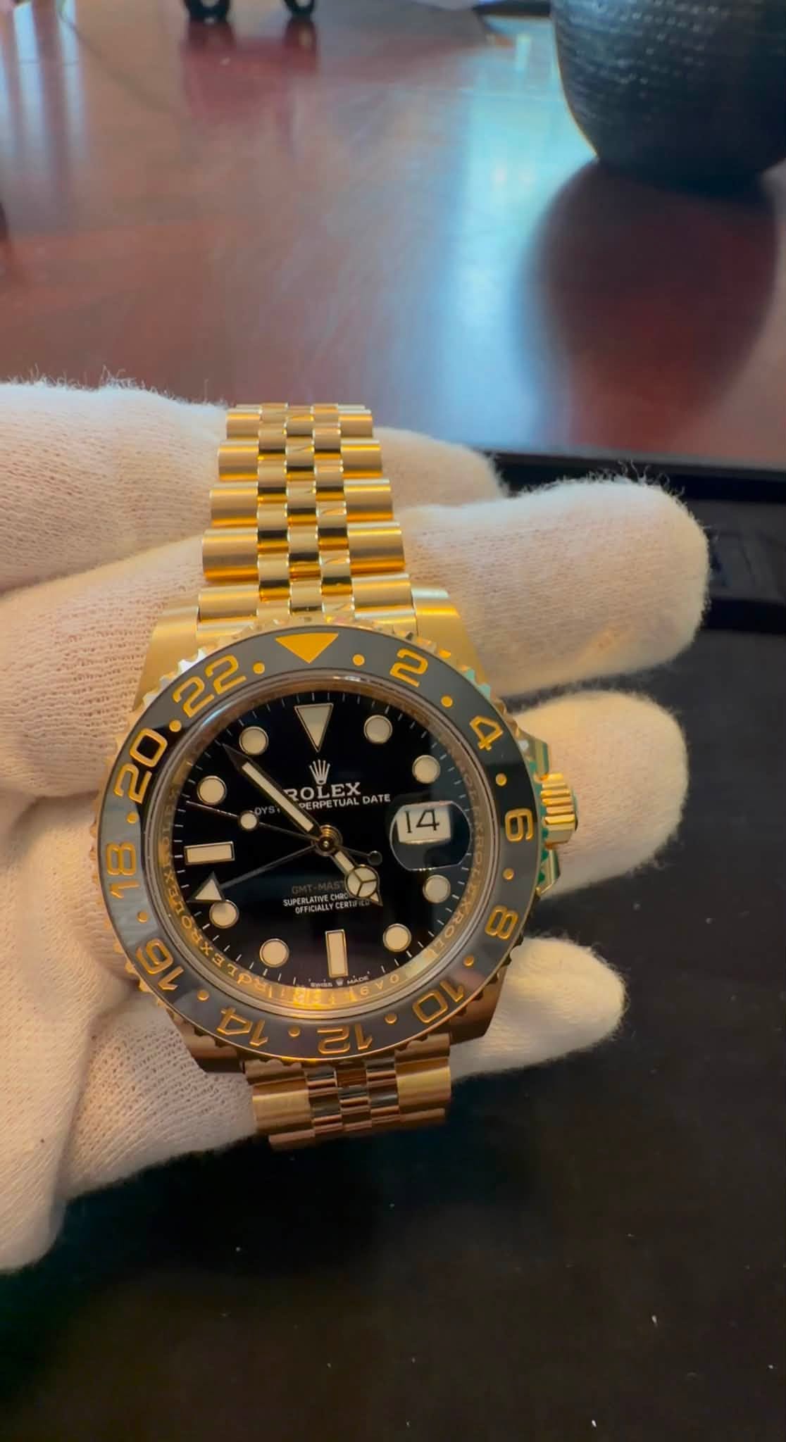 May be an image of wrist watch and text