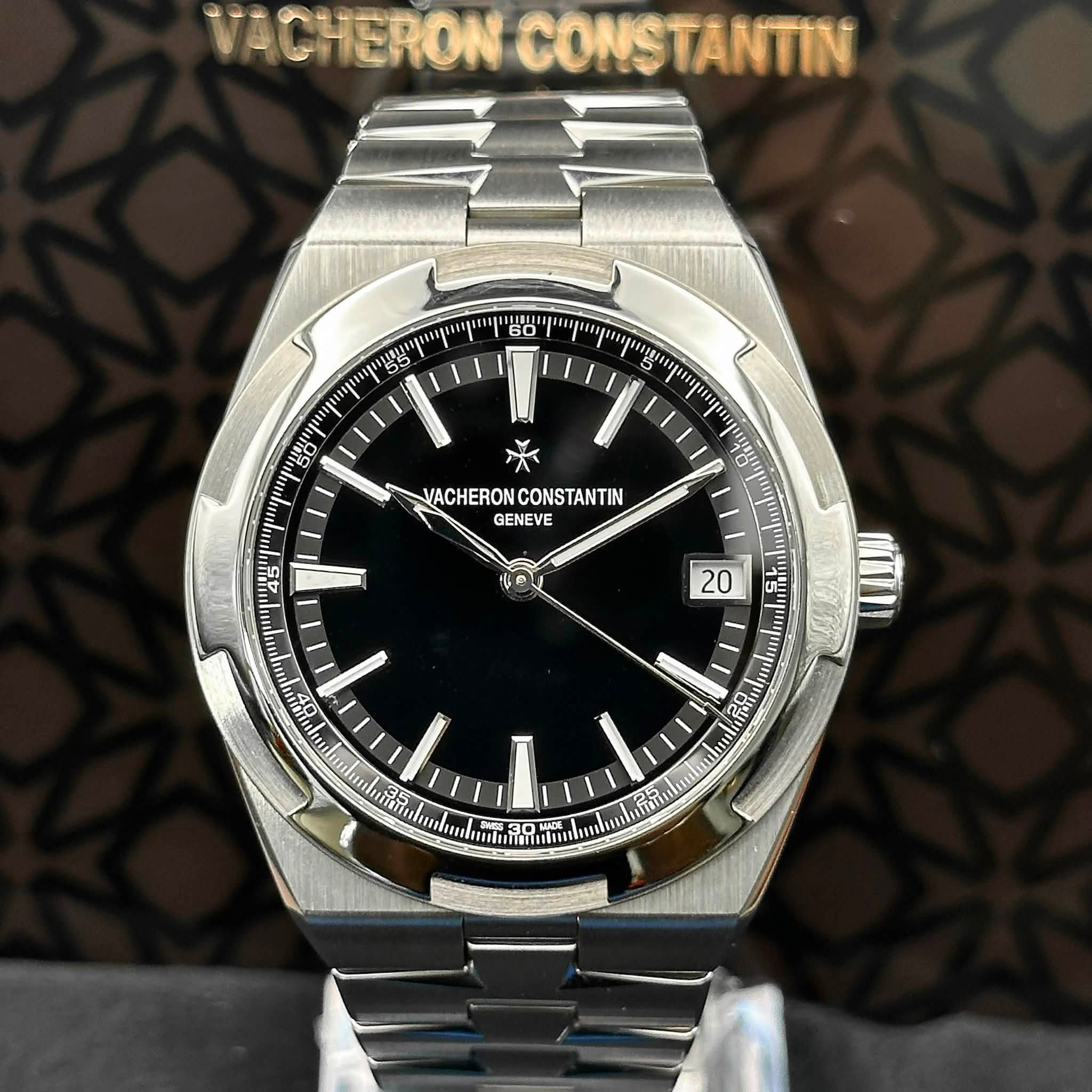May be an image of wrist watch and text that says 'VACHERON CONSTANTIN L5" 0 VACHERONCONSTANTIN CONSTANTI VACHERONC GENEVE መ I 20 hmcil'