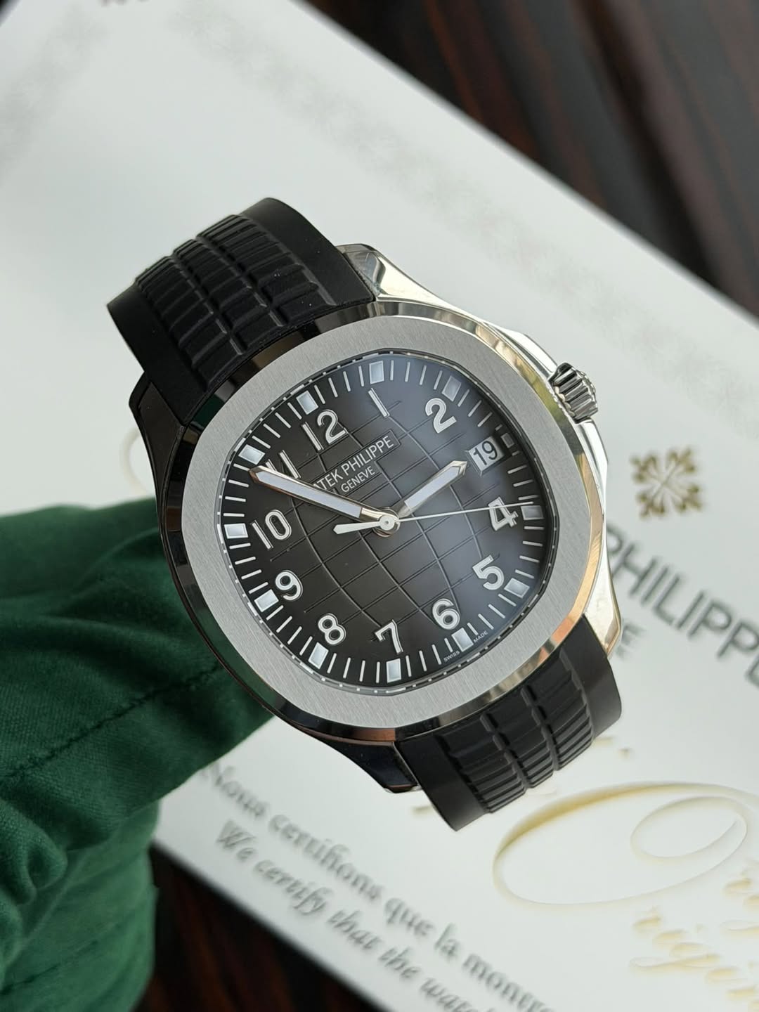 May be an image of wrist watch and text
