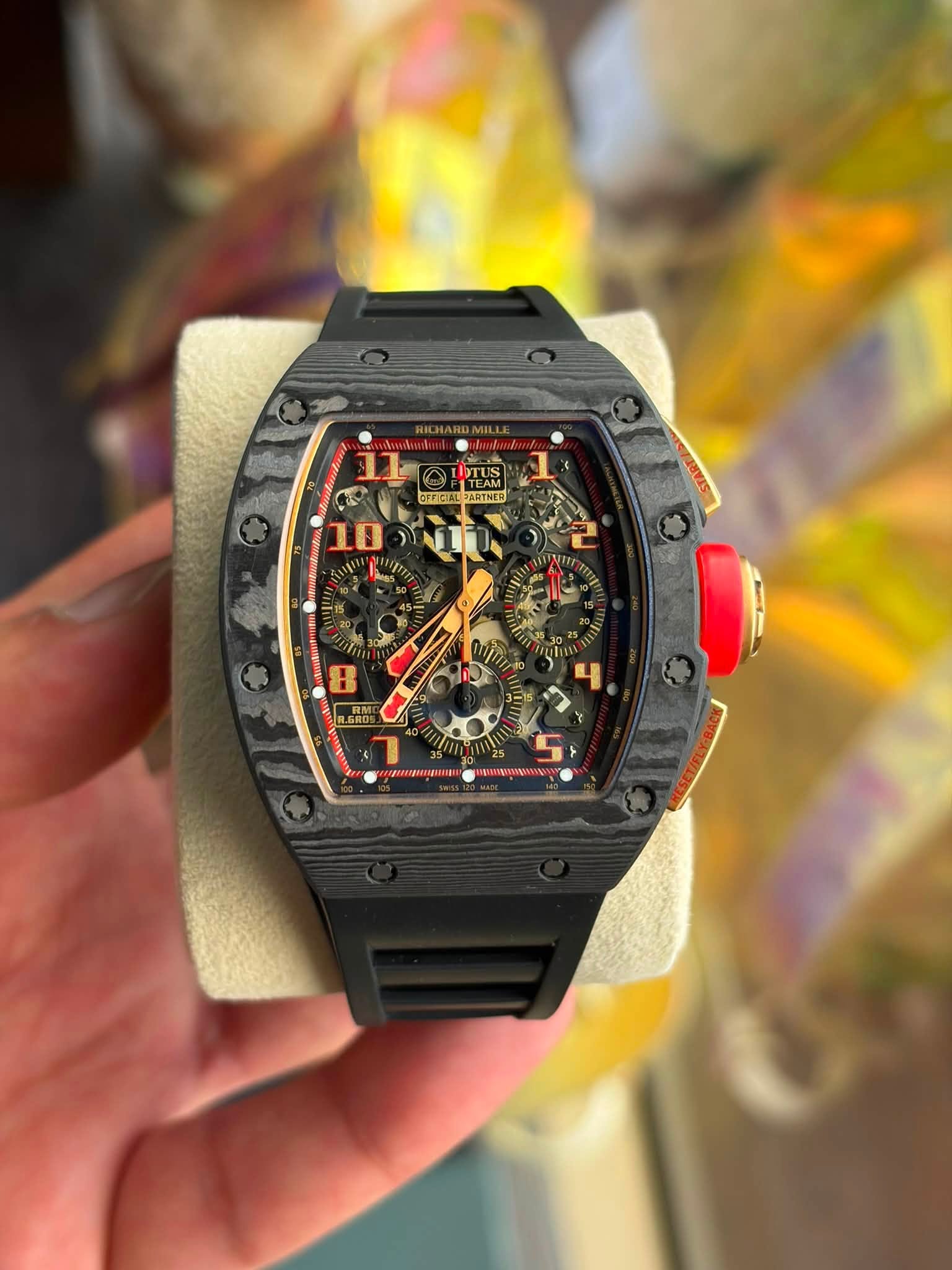 May be an image of digital watch and text