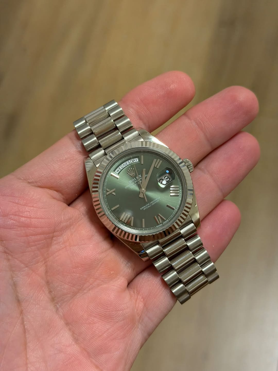 May be an image of wrist watch