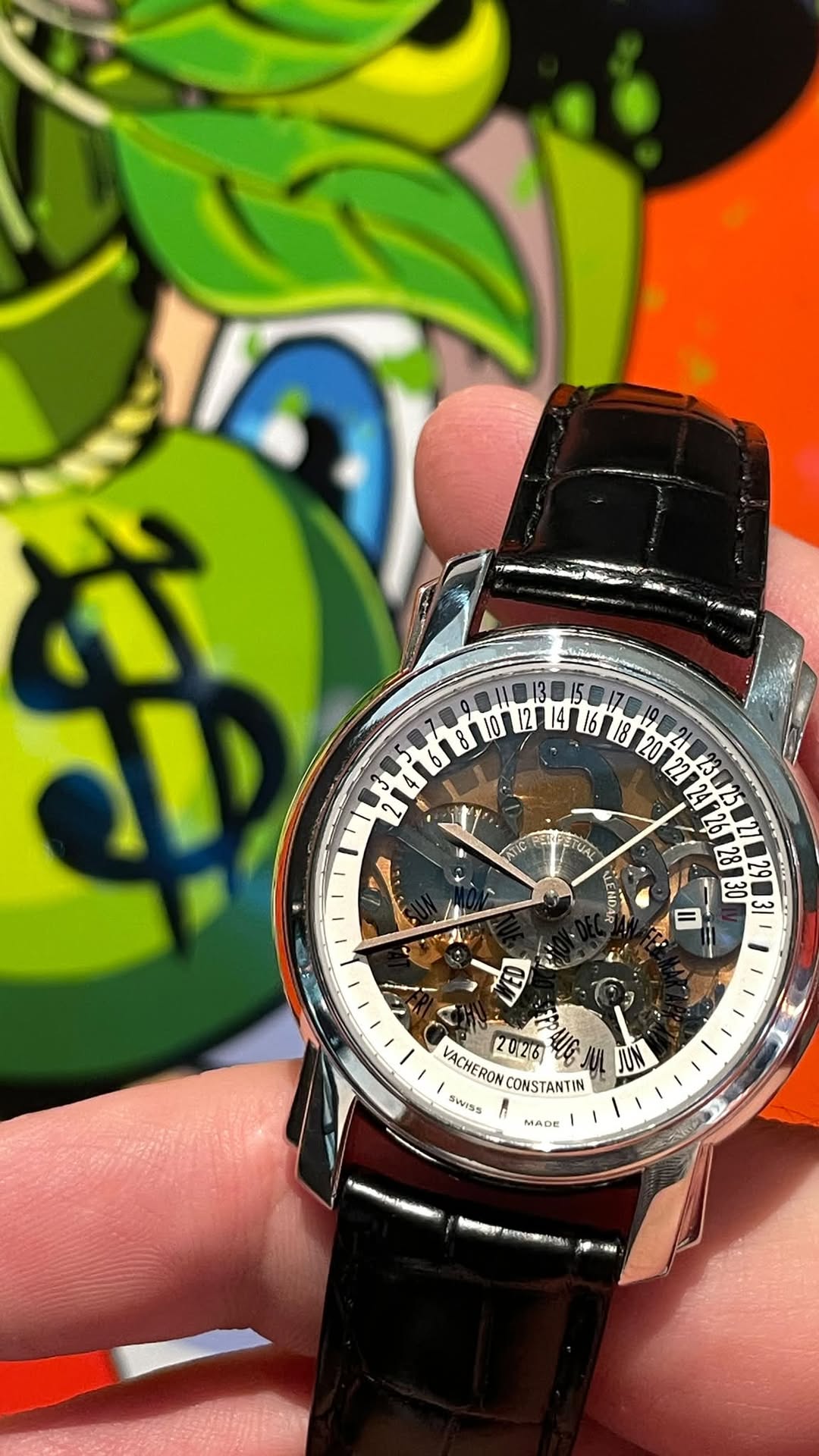 May be an image of digital watch and text