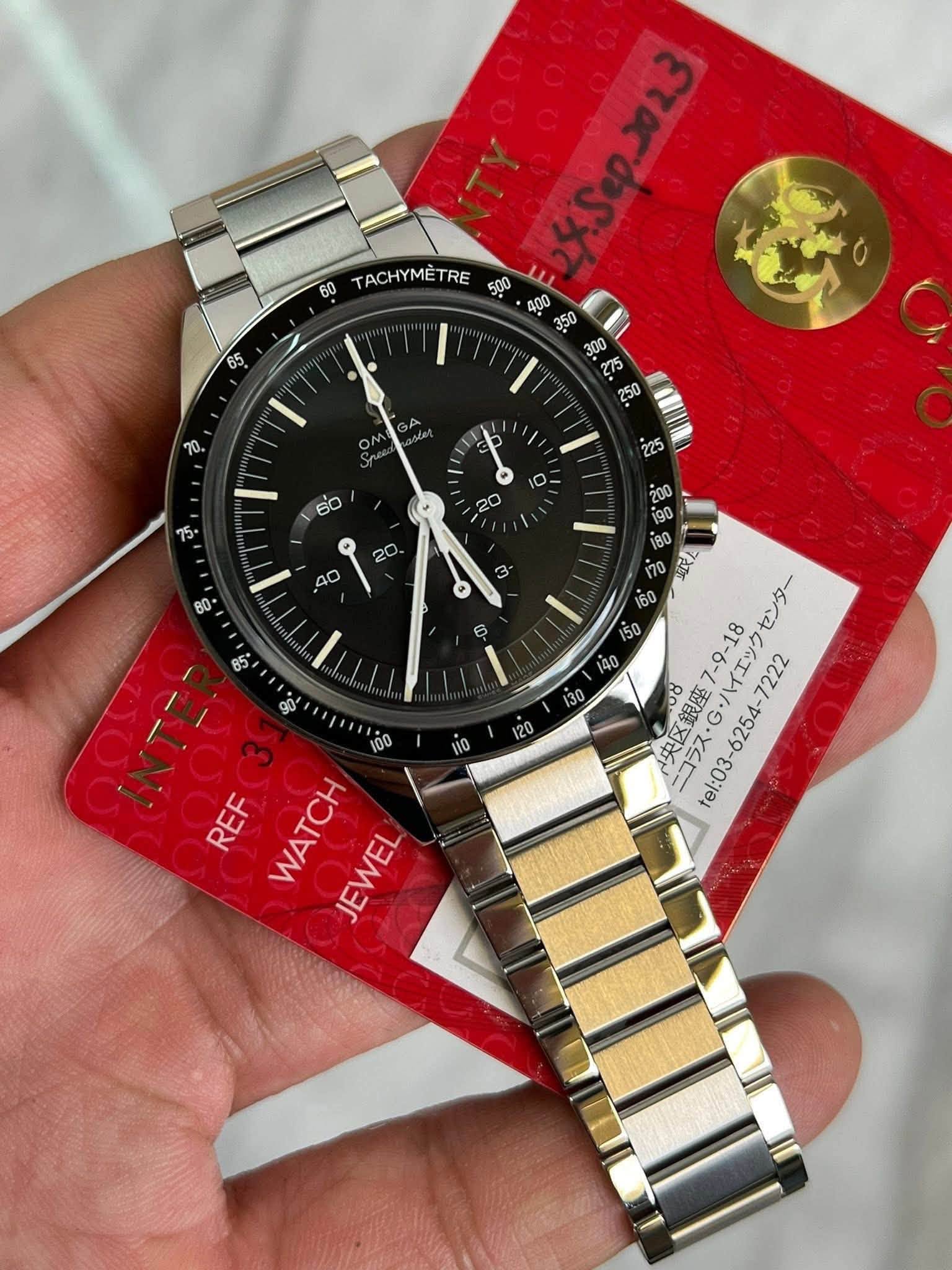 May be an image of wrist watch and text that says '60 65. TACHYMETRE TRE 500 2xSep. مي 蛋 ° INTE 3 90 100 REF WATCH JEWEL 50 センター 140 tel: 〈.G· 地文銀坐 08 هه だ之銀座 八焼 ラスも tel:03'