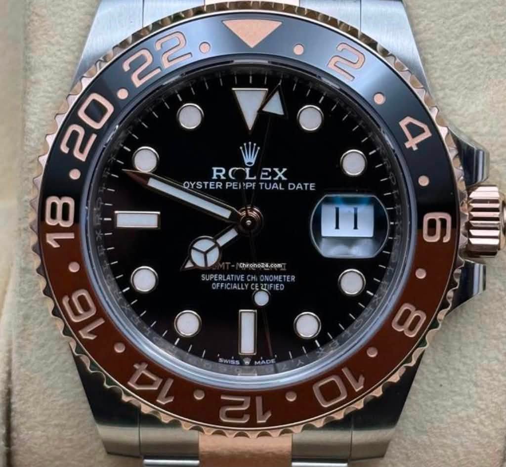 May be an image of wrist watch and text that says ' ROLEX QYSTER PERP OYSTERPEIPITUALDATE PF TUAL DATE 11 4 Chrono24.com con SUPERLATIVECHIONOMETER SUPERLATI SUPERLATIVECHI…