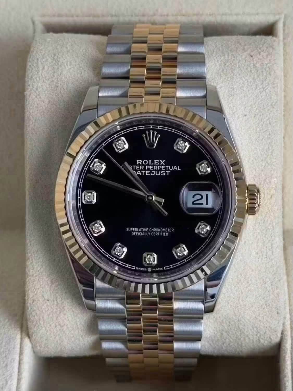 May be an image of wrist watch and text that says 'ROLEX GTERPERPET TERPERPETUAL UAL STER ATEJUST 0្) 21 SUPER FFICIALLCTER UPERLATIVE.CHRONCMETER CHRONGMETER FFICIALLYCERTIFIED…