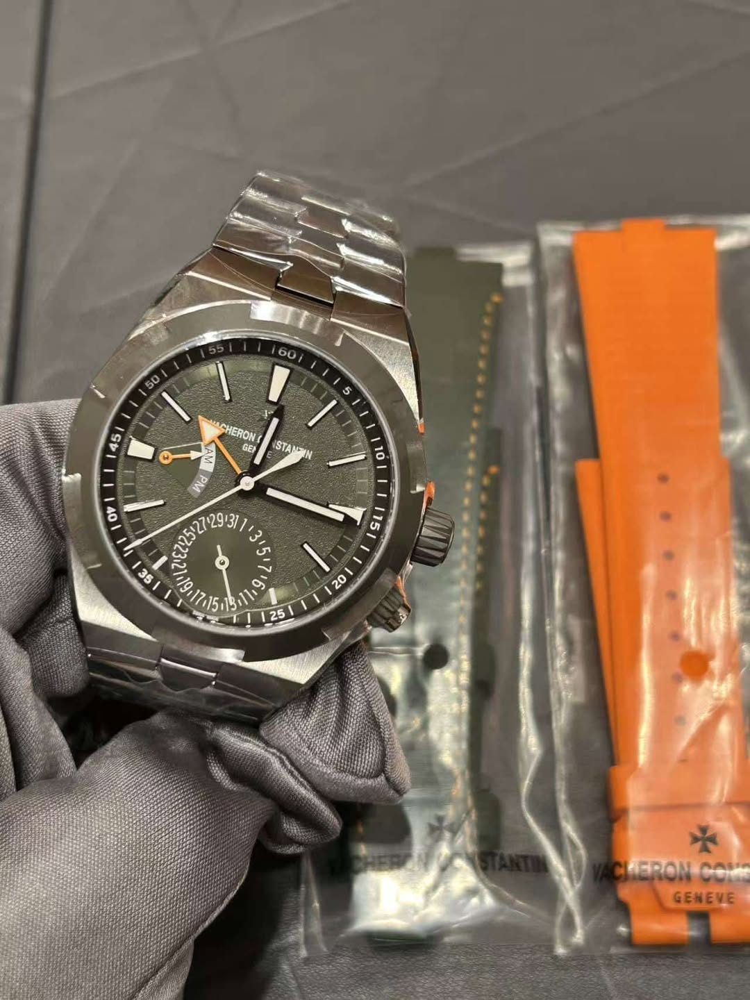May be an image of wrist watch and text