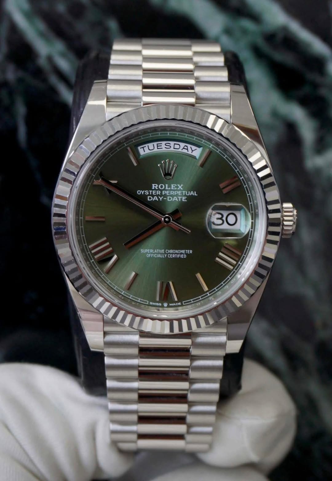 May be an image of text that says 'TUESDAY JESDAY ROLEX OYSTER OYSTERPERPETUAL OYS PERPETU RPETUAL DAY-DATE DAY DATE 30 SUPERLATIVE SUPERLATIECHROMOMETE SUPERLATIVECHRONOMETER…