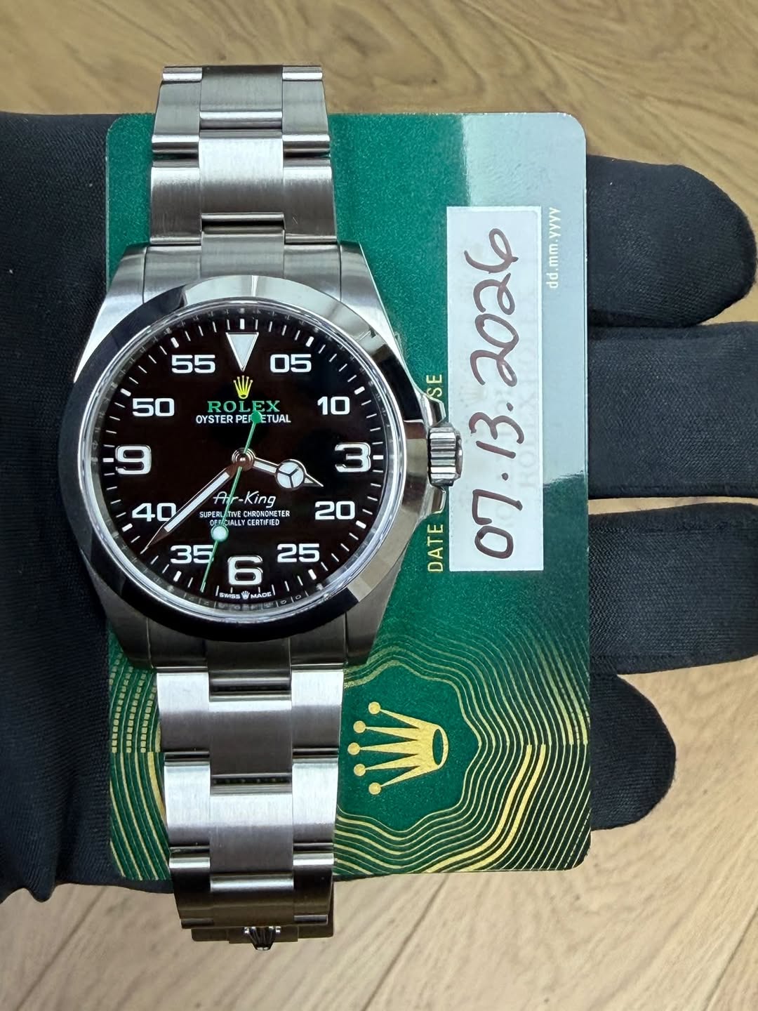 May be an image of wrist watch and text that says '55 05 50 ROL EX OYSTERPE ETUAL 10 9 3 лAлawwp Ww ΑΑΛΛ me لس EE gese ባባ. p 13. DAEE EILO 40 Ar-King King SIPER.TIVE Y CERTFIED…
