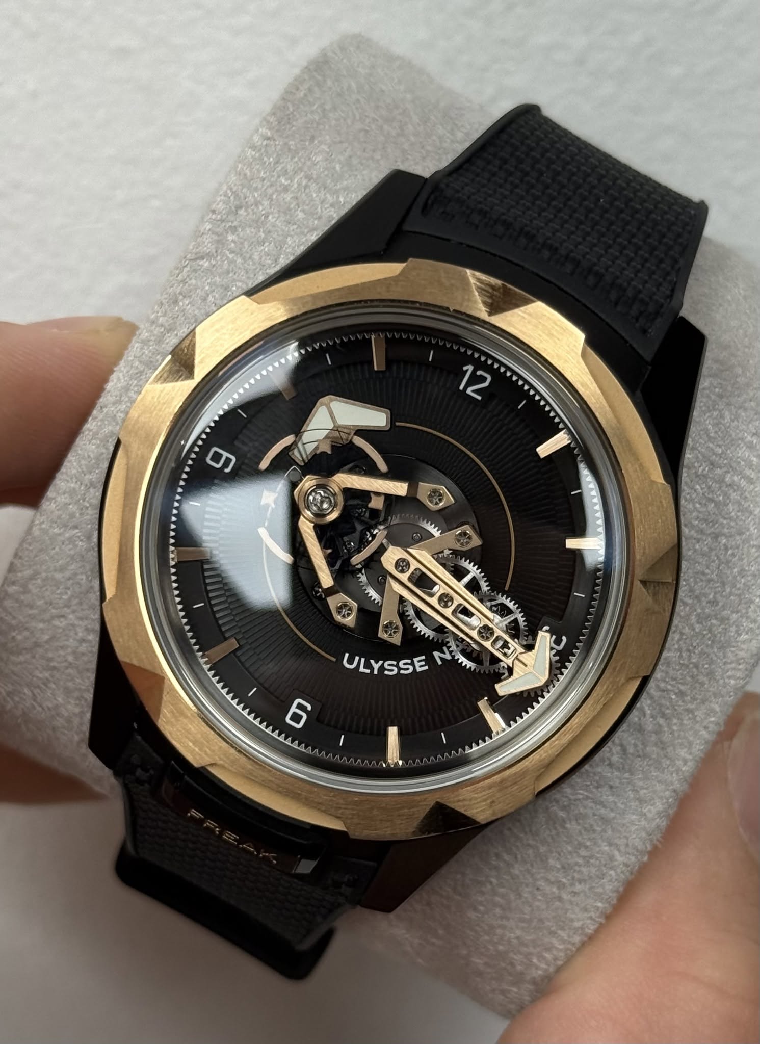 May be an image of digital watch and text