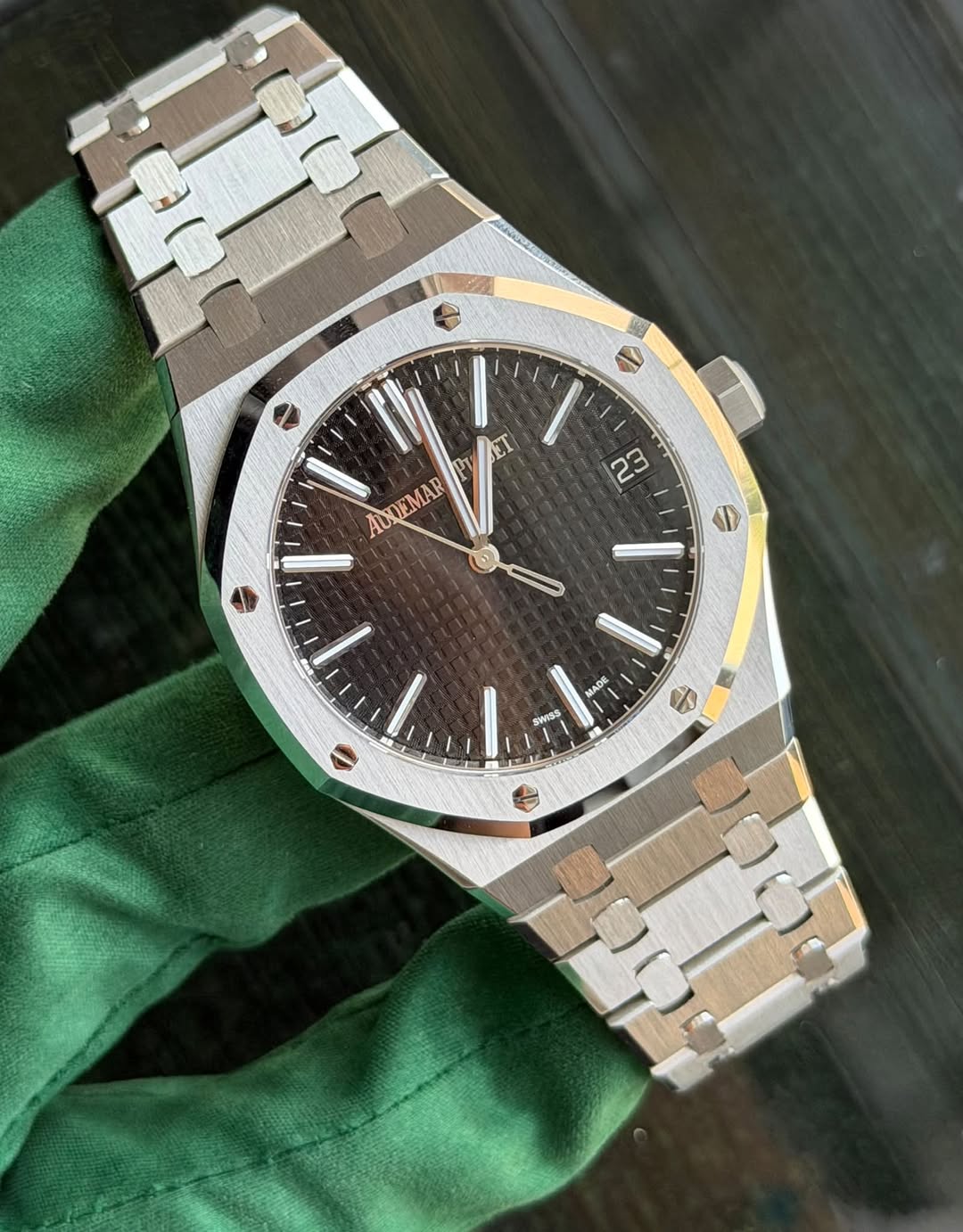 May be an image of wrist watch and text