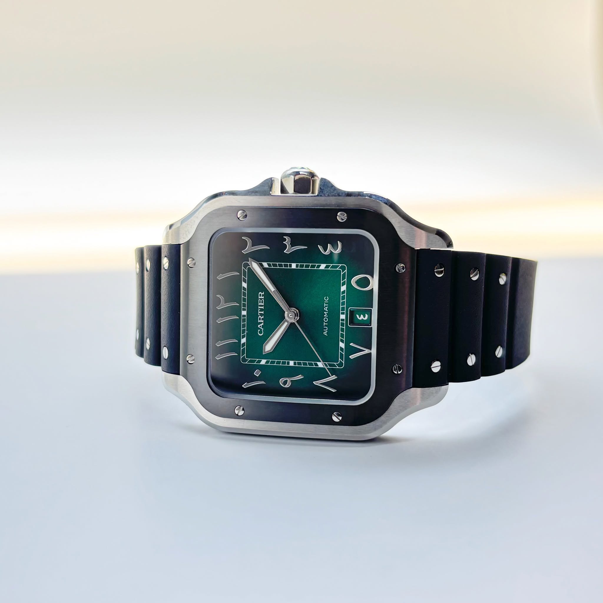 May be an image of digital watch and text