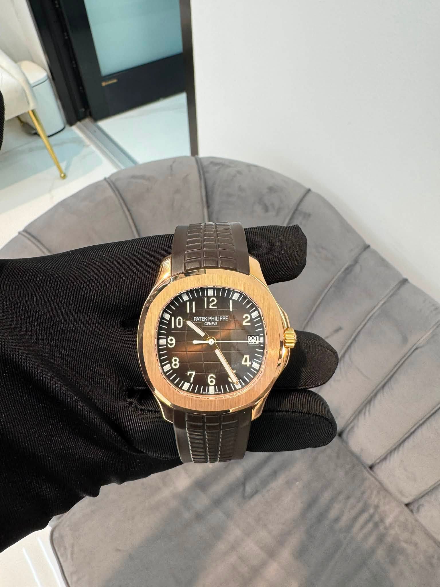 May be an image of wrist watch and text that says '11 12 10 PATE PATEK PATEKPHILIPPE LIPPE GINE M '