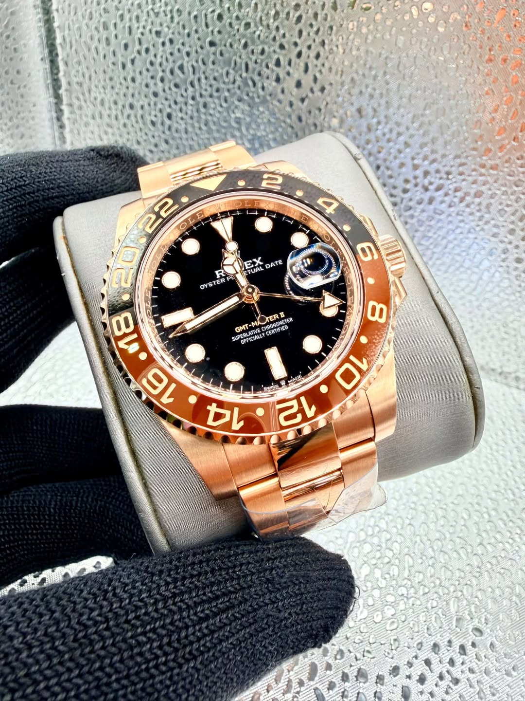 May be an image of wrist watch and text