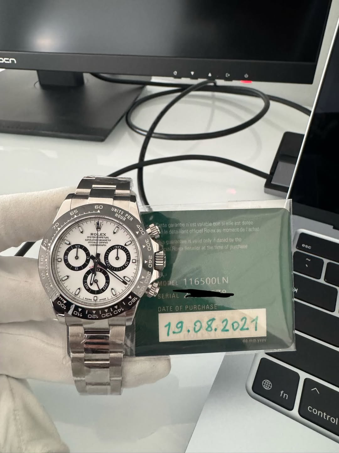 May be an image of digital watch and text