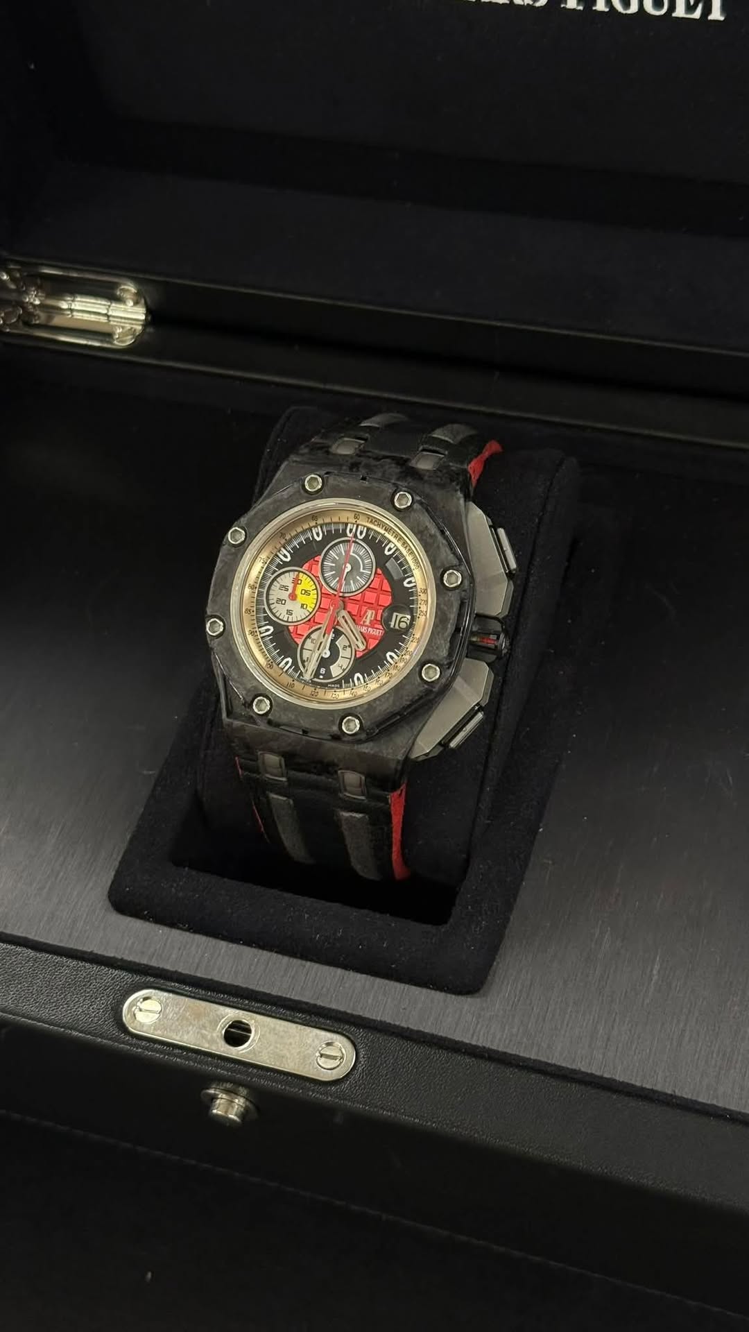 May be an image of digital watch and text