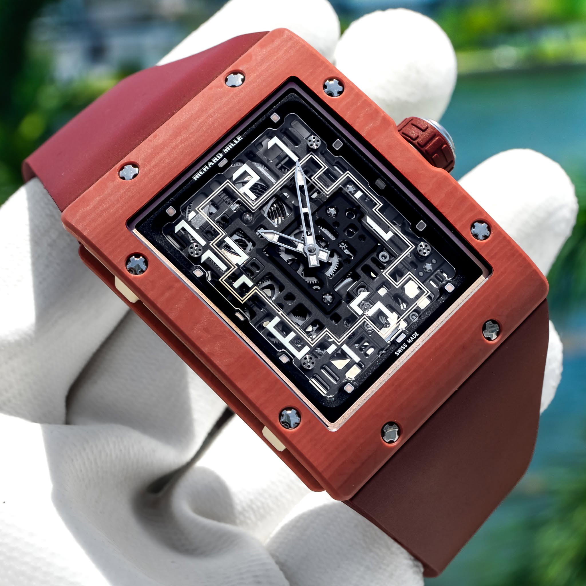 May be an image of wrist watch and text
