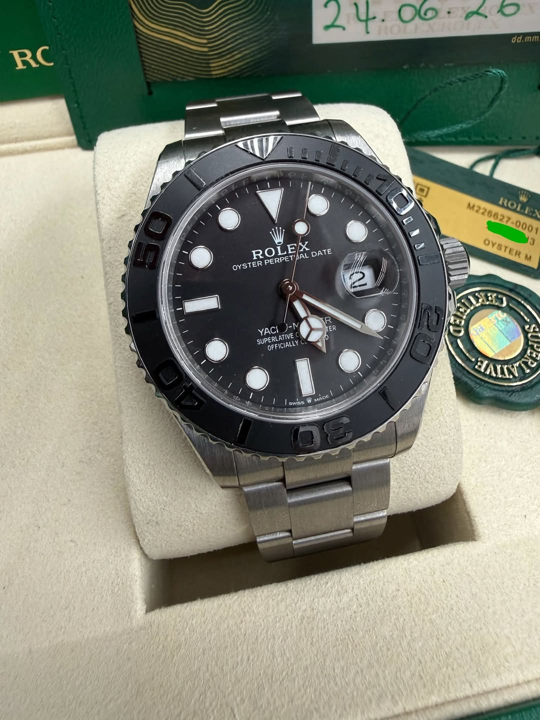 May be an image of wrist watch and text