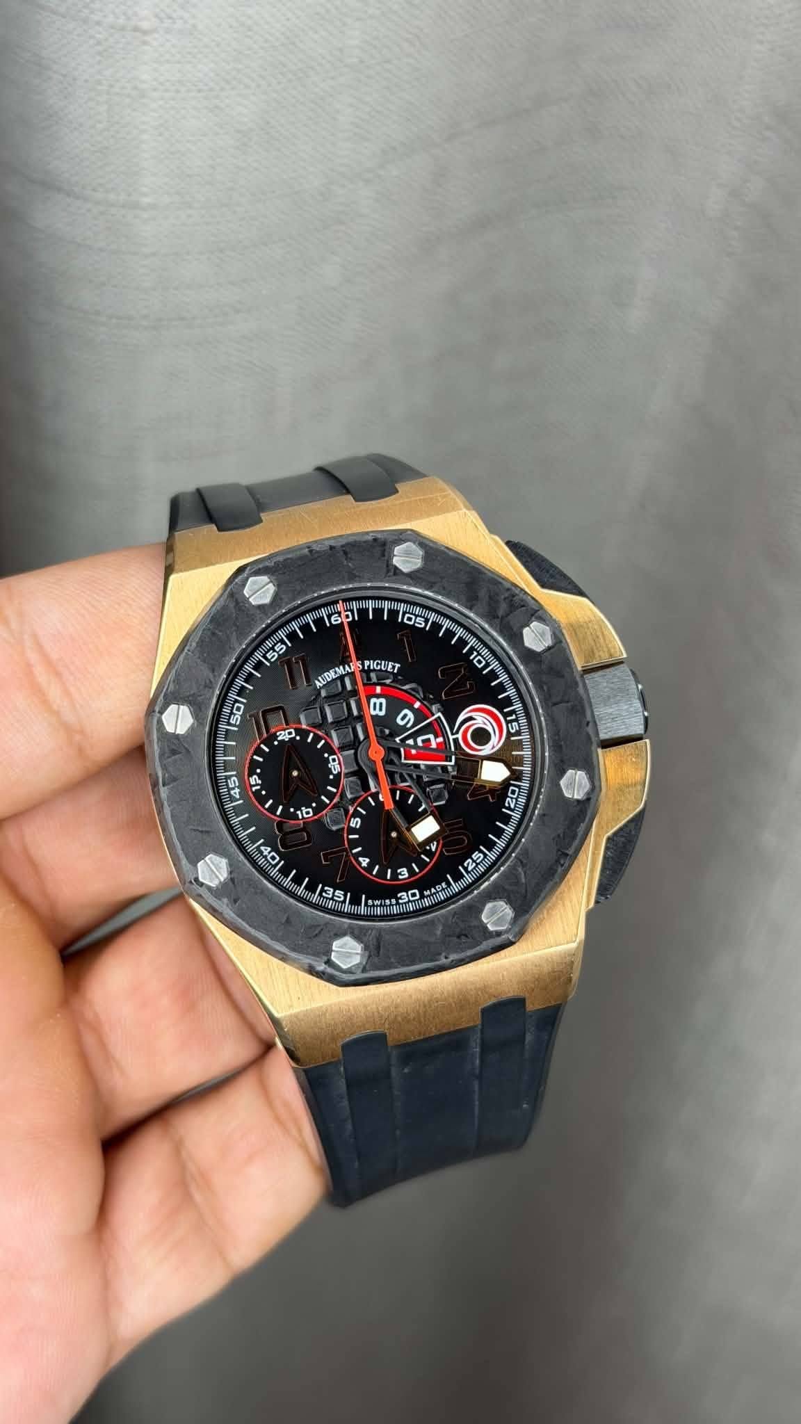 May be an image of wrist watch and text that says '၆၃ေ Iss sol P. F 1 / • B t Maspe AUDEM SPIGUET የን 0 ه O O "লड 雪 2Z 45 め ن / ረሞ c2 SE ن ٣ 3 - A ውያሰሺ 生 10 D D EW 心'