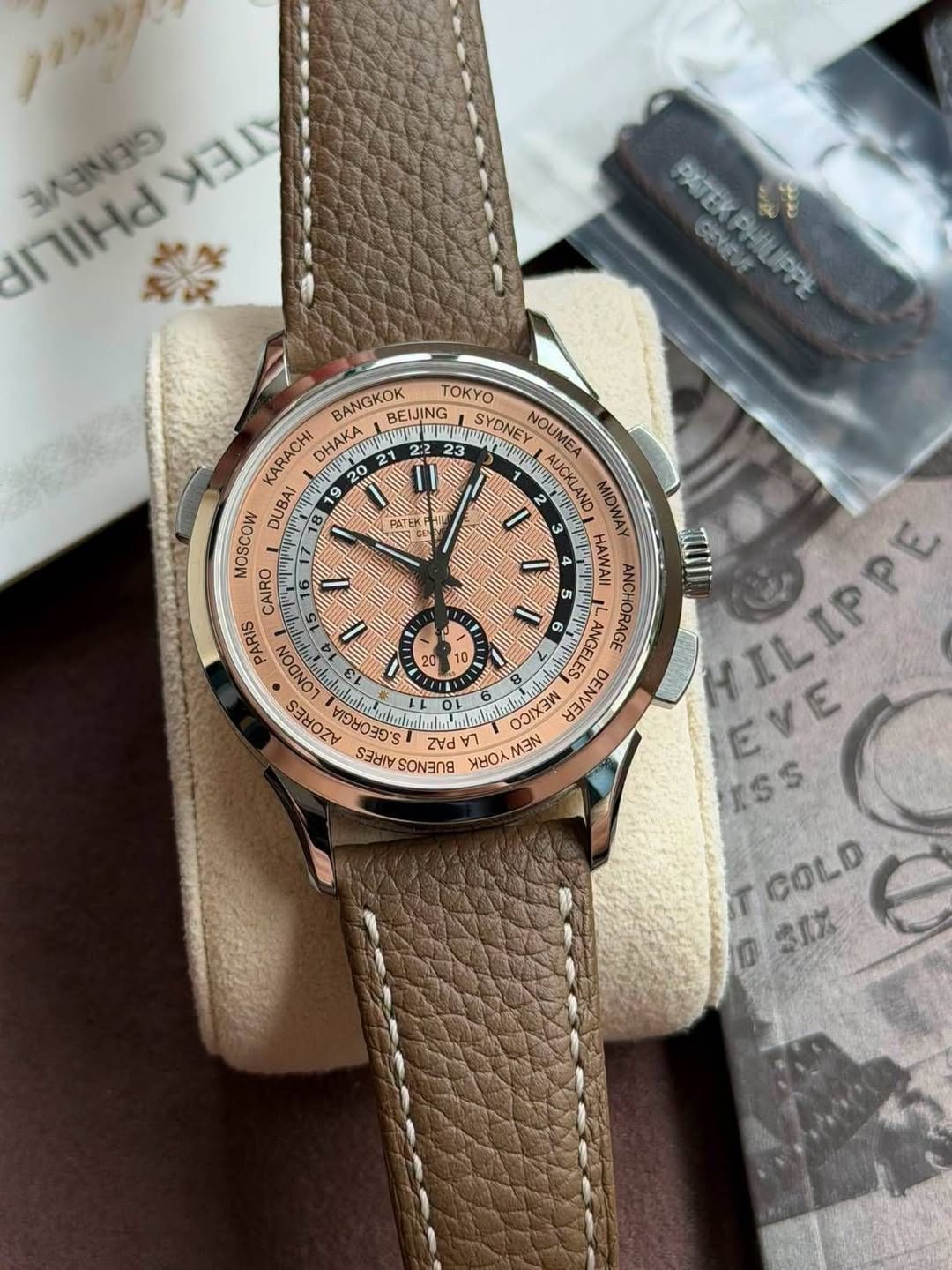 May be an image of wrist watch and text