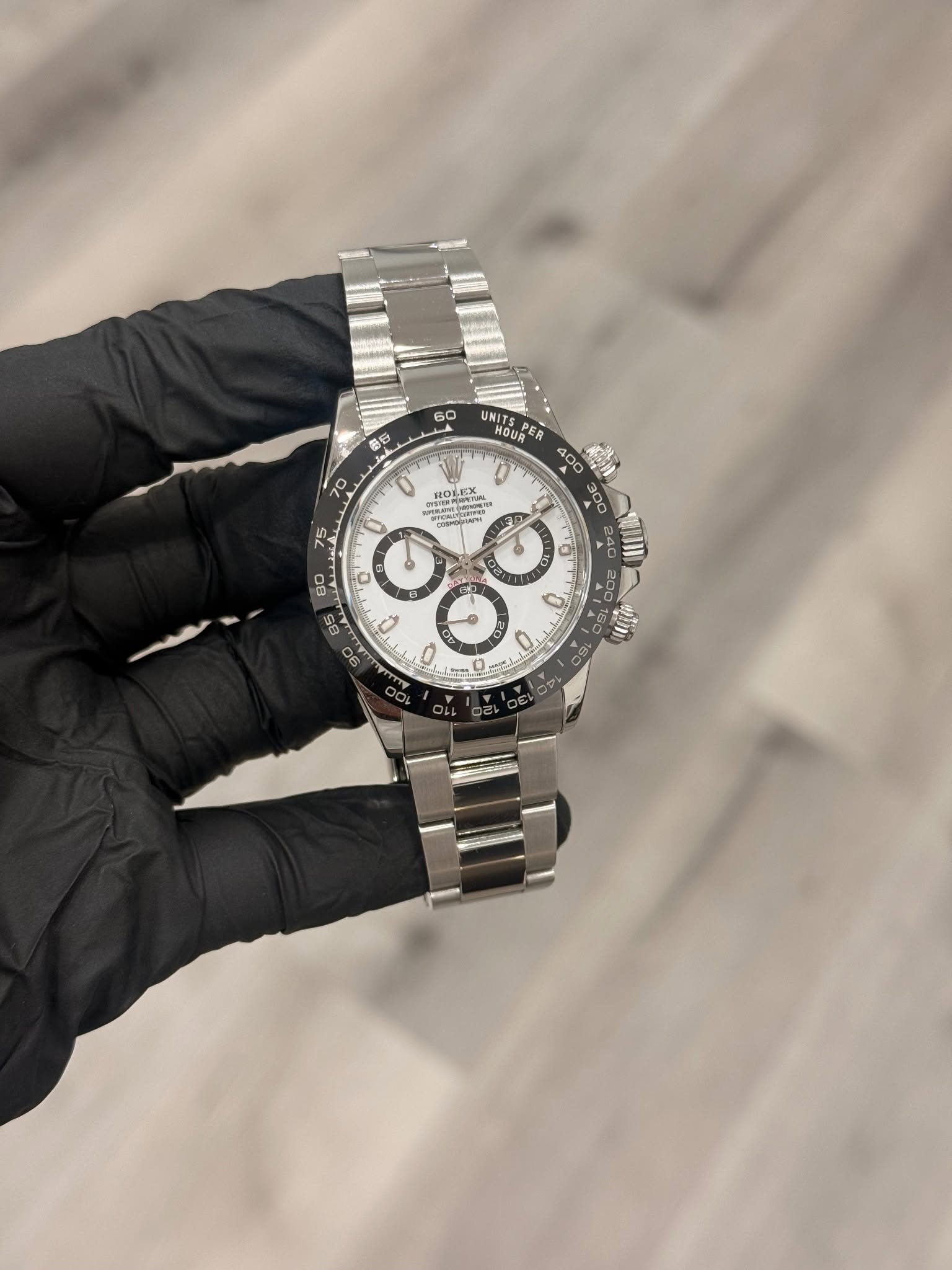 May be an image of wrist watch